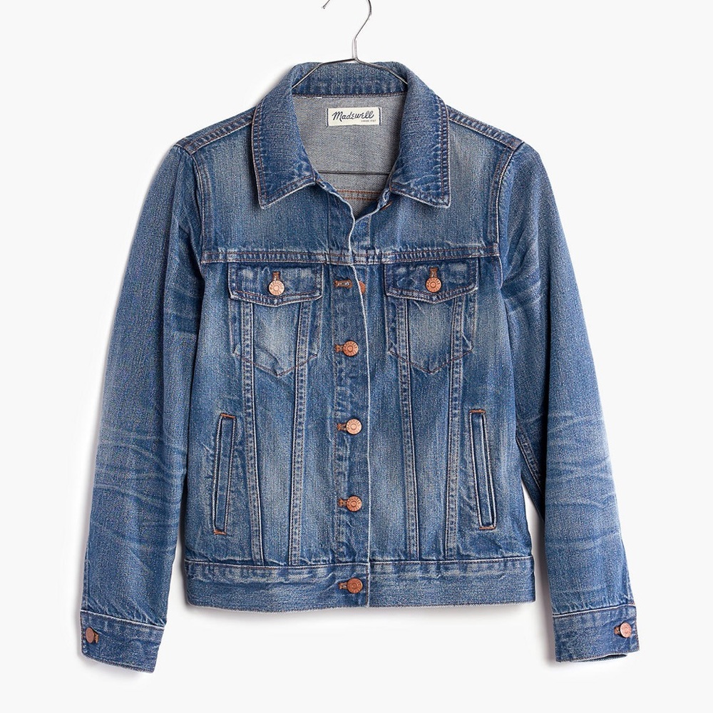 Madewell • The Jean Jacket in Pinter Wash - Picture 4 of 8